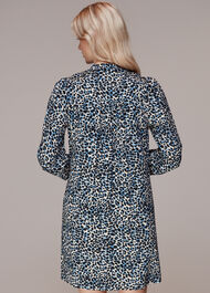 Eva Abstract Cheetah Dress